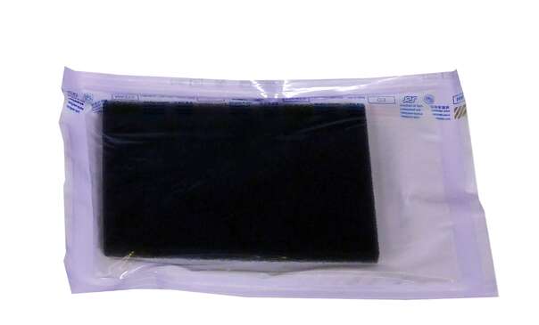 MOMOSAN-schwarz steril Wund-Pads 15x10x2cm, 10 Stück, A-Nr.: 3421021 - 02