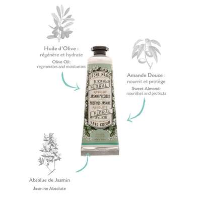 Sie sehen eine Packung Mini Handcreme Jasmin, Produktbild: 02 Mini Handcreme Jasmin, A-Nr.: 5918139 - 02