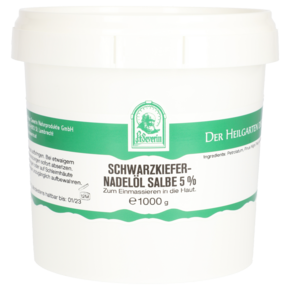SCHWARZKIEFERNADELÖL SALBE 5% 1000 G, A-Nr.: 5802690 - 01