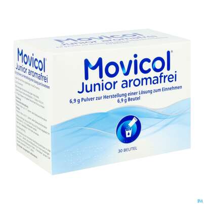 Movicol Pulver 6,9g Junior Aromafrei Stick 30st, A-Nr.: 5525747 - 02