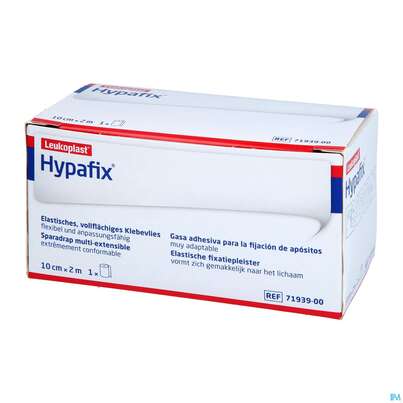 Sie sehen eine Packung Fixierverband Hypafix Transparent Wasserfest 2mx10cm 72378 1st, Produktbild: 01 Fixierverband Hypafix Transparent Wasserfest 2mx10cm 72378 1st, A-Nr.: 5817800 - 01