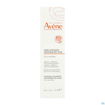 Sie sehen eine Packung Avene Basislinie Beruhigende Augencreme 15ml, Produktbild: 03 Avene Basislinie Beruhigende Augencreme 15ml, A-Nr.: 5961394 - 03