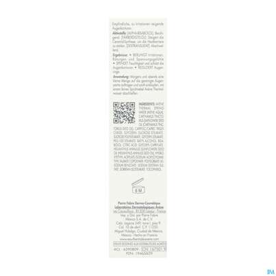 Avene Basislinie Beruhigende Augencreme 15ml, A-Nr.: 5961394 - 08