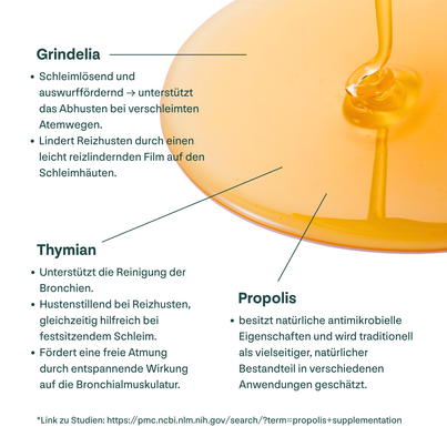 Propolis Hustensirup, A-Nr.: 6022706 - 06
