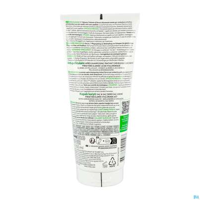 Sie sehen eine Packung Vichy Dercos Anti-schuppen Condition Haarpflege 200ml, Produktbild: 05 Vichy Dercos Anti-schuppen Condition Haarpflege 200ml, A-Nr.: 5933386 - 05