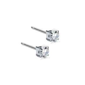 Blomdahl Ohrstecker Tiffany Titan White 5mm, A-Nr.: 6020340 - 01