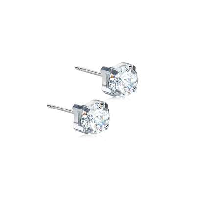 Blomdahl Ohrstecker Tiffany Titan White 7mm, A-Nr.: 6020357 - 01
