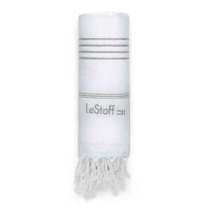 LeStoff Hamamtuch White-Silver, A-Nr.: 5839842 - 01