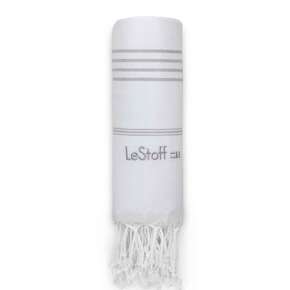 LeStoff Hamamtuch White-Grey, A-Nr.: 5839871 - 01