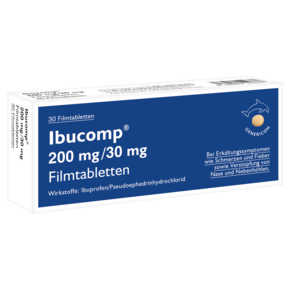 Ibucomp® lindert Erkältungssymptome, A-Nr.: 5529337 - 01