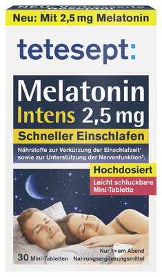 TETESEPT Melatonin Intens 2,5MG FTA 30ST, A-Nr.: 6039078 - 01