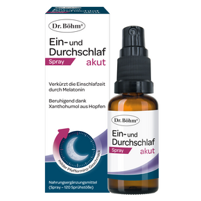 Dr. Böhm Ein- und Durchschlaf akut Spray, A-Nr.: 5630131 - 01