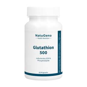 NatuGena Glutathion 500 Kapseln, A-Nr.: 5404268 - 01