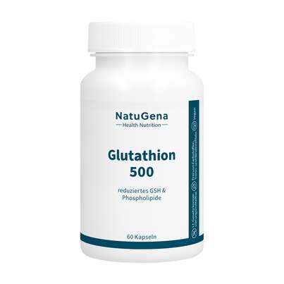 NatuGena Glutathion 500 Kapseln, A-Nr.: 5404268 - 01