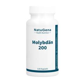 NatuGena Molybdän 200 Kapseln, A-Nr.: 5877630 - 01