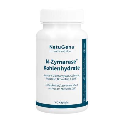 NatuGena N-Zymarase® Kohlenhydrate Kapseln, A-Nr.: 5901162 - 01