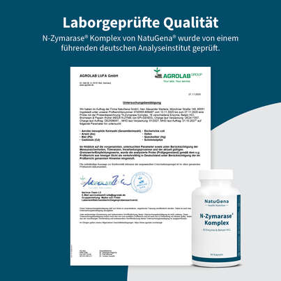 NatuGena N-Zymarase® Komplex Kapseln, A-Nr.: 5901156 - 08