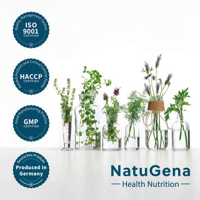 Sie sehen eine Packung NatuGena LipoVitamine 5000 Tropfen, Produktbild: 05 NatuGena LipoVitamine 5000 Tropfen, A-Nr.: 5178257 - 05