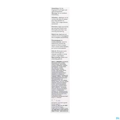 Cerave Regenerierende Augencreme 14ml, A-Nr.: 4801889 - 08