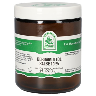 BERGAMOTTOEL SALBE 10% 220G, A-Nr.: 5303797 - 01