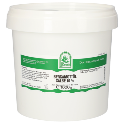 BERGAMOTTOEL SALBE 10% 1000G, A-Nr.: 5303805 - 01