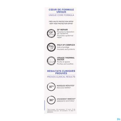 Uriage Bariederm-cica Creme Spf50 40ml, A-Nr.: 5617780 - 09