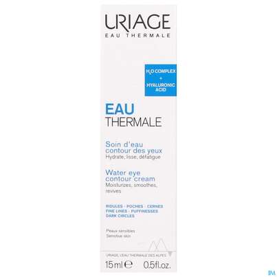 Sie sehen eine Packung Uriage Hydro-aktiv Augenpflege 15ml, Produktbild: 02 Uriage Hydro-aktiv Augenpflege 15ml, A-Nr.: 5618325 - 02