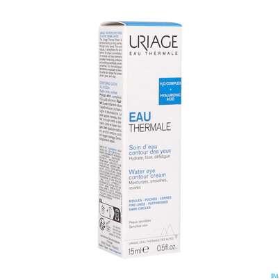 Sie sehen eine Packung Uriage Hydro-aktiv Augenpflege 15ml, Produktbild: 03 Uriage Hydro-aktiv Augenpflege 15ml, A-Nr.: 5618325 - 03