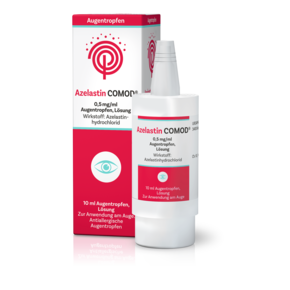 Azelastin COMOD® 0,5mg/ml Augentropfen, A-Nr.: 4205466 - 01