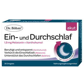 Dr. Böhm Ein- &amp;amp; Durchschlaf akut, A-Nr.: 5838972 - 01