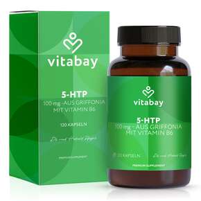 Vitabay 5-HTP - 100 mg aus Griffonia mit Vitamin B6, A-Nr.: 6048999 - 01