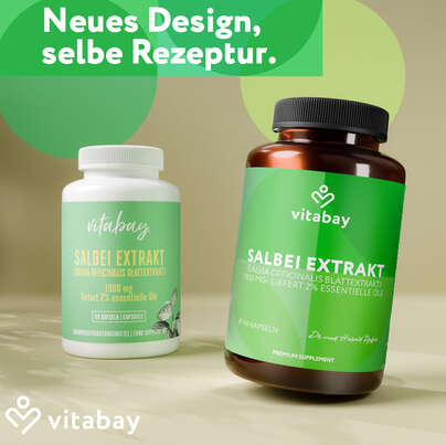 Vitabay Salbei Extrakt mit 2,5 % Rosmarinsäure, A-Nr.: 6048829 - 02