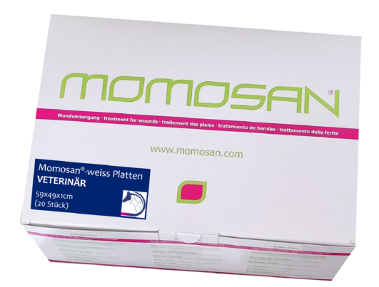 MOMOSAN-weiss Platte VETERINÄR 59x49x1cm, 20 Stück, A-Nr.: 5959227 - 01