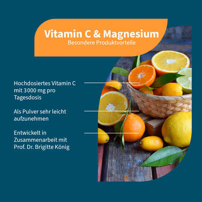 NatuGena Vitamin C + Magnesium Pulver, A-Nr.: 5404311 - 02