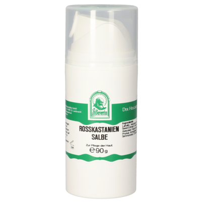 Sie sehen eine Packung ROSSKASTANIENBLÜTEN SALBE 90 G, Produktbild: 01 ROSSKASTANIENBLÜTEN SALBE 90 G, A-Nr.: 5471508 - 01