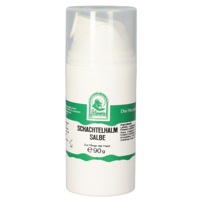 Sie sehen eine Packung SCHACHTELHALM SALBE 90 G, Produktbild: 01 SCHACHTELHALM SALBE 90 G, A-Nr.: 5704183 - 01