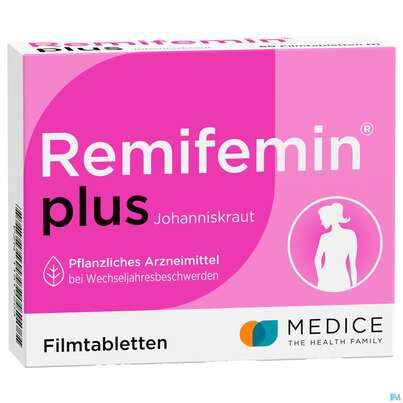 Sie sehen eine Packung Remifemin Plus Johanniskraut Filmtabl 180st, Produktbild: 05 Remifemin Plus Johanniskraut Filmtabl 180st, A-Nr.: 5514838 - 05