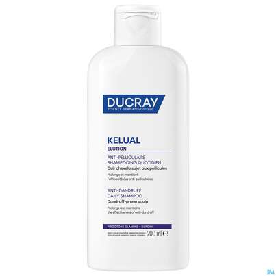 Sie sehen eine Packung Shampoon Ducray Elution Neu 200ml, Produktbild: 07 Shampoon Ducray Elution Neu 200ml, A-Nr.: 5746000 - 07