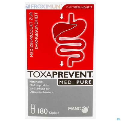 Sie sehen eine Packung Toxaprevent Froximun/klinoptilolith Zeolith Natur Pure Mamc Medi Kapseln 180st, Produktbild: 02 Toxaprevent Froximun/klinoptilolith Zeolith Natur Pure Mamc Medi Kapseln 180st, A-Nr.: 5858443 - 02