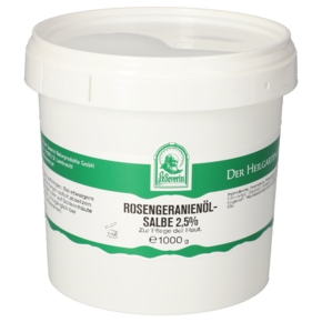 ROSENGERANIENÖLSALBE 2,5% 1000 G, A-Nr.: 5901682 - 01
