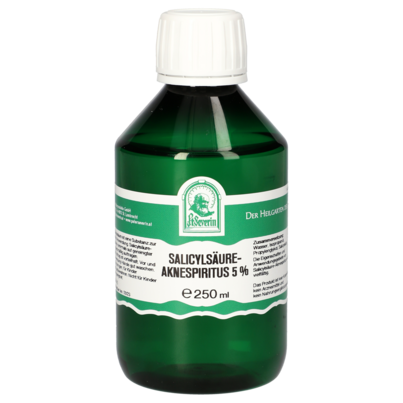 Sie sehen eine Packung SALICYLS-AKNESPIRITUS 5% 250 ML, Produktbild: 01 SALICYLS-AKNESPIRITUS 5% 250 ML, A-Nr.: 5724866 - 01