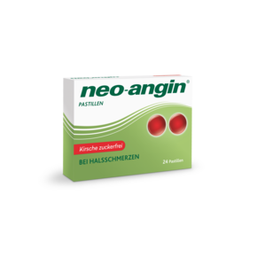 neo-angin® Kirsche zuckerfrei Pastillen, A-Nr.: 3931414 - 01