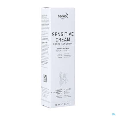 Sie sehen eine Packung Gehwol Med.sensitive Creme Nr.64143 75ml, Produktbild: 05 Gehwol Med.sensitive Creme Nr.64143 75ml, A-Nr.: 4792707 - 05