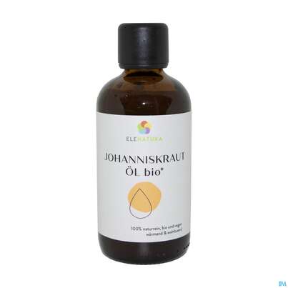 Sie sehen eine Packung Elenatura Basisoel Bio Johanniskrautoel 100ml, Produktbild: 02 Elenatura Basisoel Bio Johanniskrautoel 100ml, A-Nr.: 5411073 - 02