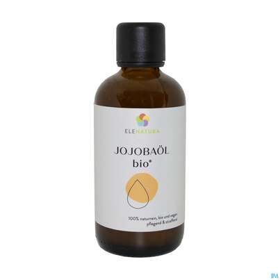 Sie sehen eine Packung Elenatura Basisoel Bio Jojobaoel 100ml, Produktbild: 02 Elenatura Basisoel Bio Jojobaoel 100ml, A-Nr.: 5411067 - 02