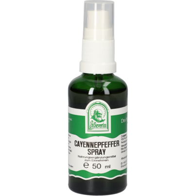 Sie sehen eine Packung CAYENNEPFEFFER SPRAY 50 ML, Produktbild: 01 CAYENNEPFEFFER SPRAY 50 ML, A-Nr.: 4932918 - 01
