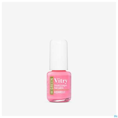 Sie sehen eine Packung Vitry Be Nagellack 110 Aquarell Vgree 6ml, Produktbild: 03 Vitry Be Nagellack 110 Aquarell Vgree 6ml, A-Nr.: 5455567 - 03