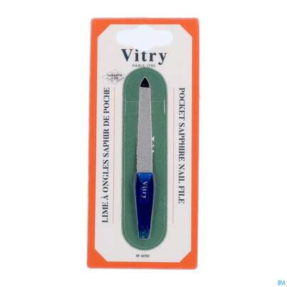 Sie sehen eine Packung Vitry Nagelfeile Saphir 9,5cm 1pc, Produktbild: 02 Vitry Nagelfeile Saphir 9,5cm 1pc, A-Nr.: 4633417 - 02