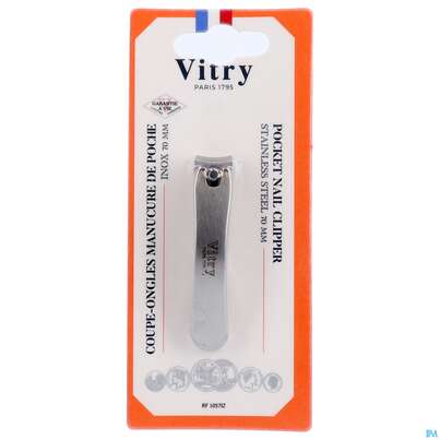 Sie sehen eine Packung Vitry Taschen-nagelknipser 1pc, Produktbild: 03 Vitry Taschen-nagelknipser 1pc, A-Nr.: 4633386 - 03