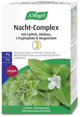 Sie sehen eine Packung A.Vogel Nacht-Complex, Produktbild: 01 A.Vogel Nacht-Complex, A-Nr.: 5916784 - 01